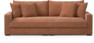 Rossi - 3-sits soffa, hel dyna - Orange
