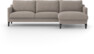 Winston - 3-sits soffa med schäslong, vändbar - Beige