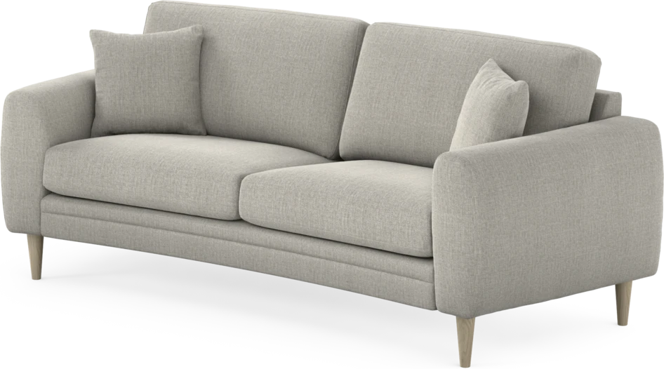 Eden - 2,5-sits soffa svängd - Grå
