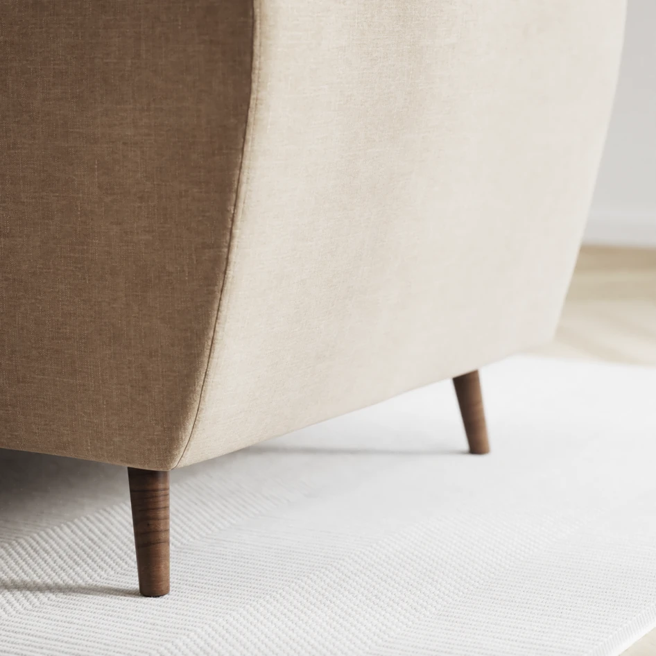 Madison Klädsel - Klädsel till Fåtölj, 90cm - Beige