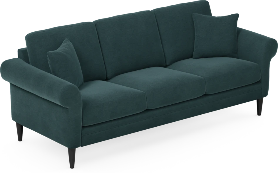 Eden - 3-sits soffa - Blå