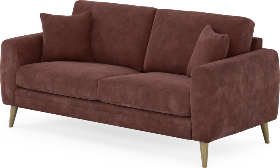 Eden - 2,5-sits soffa - Röd