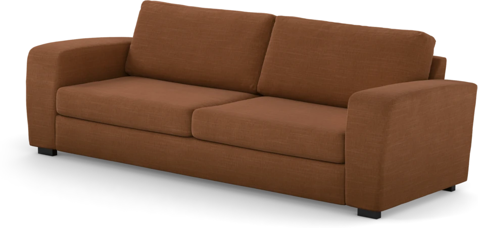 Friday - 3-sits soffa - Orange
