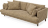 Harper - 3-sits soffa, hel dyna - Brun