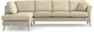 Eden - 3-sits soffa med divan - Beige