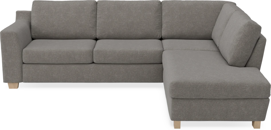 Friday - 2,5-sits soffa med divan höger - Grå