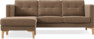 Rio - 3-sits soffa med schäslong vänster - Beige