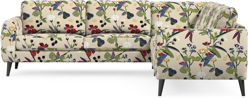 Bridge - Hörnsoffa, 2+2-sits - Flerfärgad