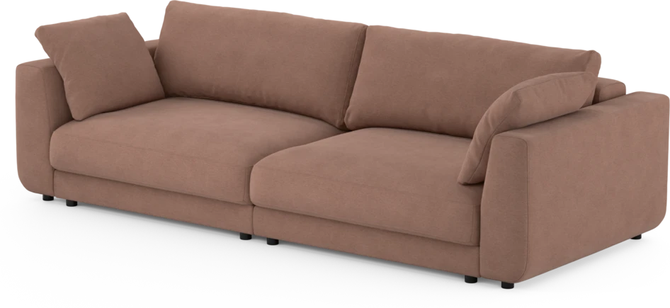 Amie - Bäddsoffa 4-sits - Rosa
