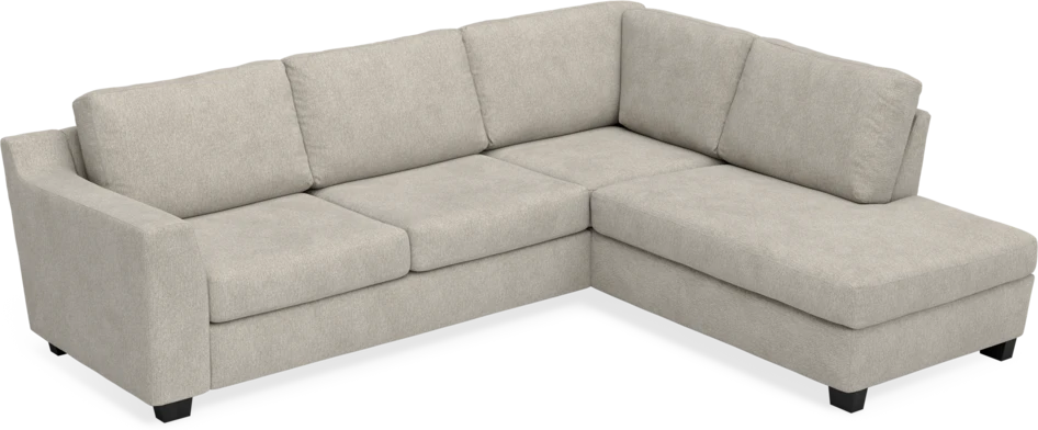 Friday - 2,5-sits soffa med divan höger - Beige