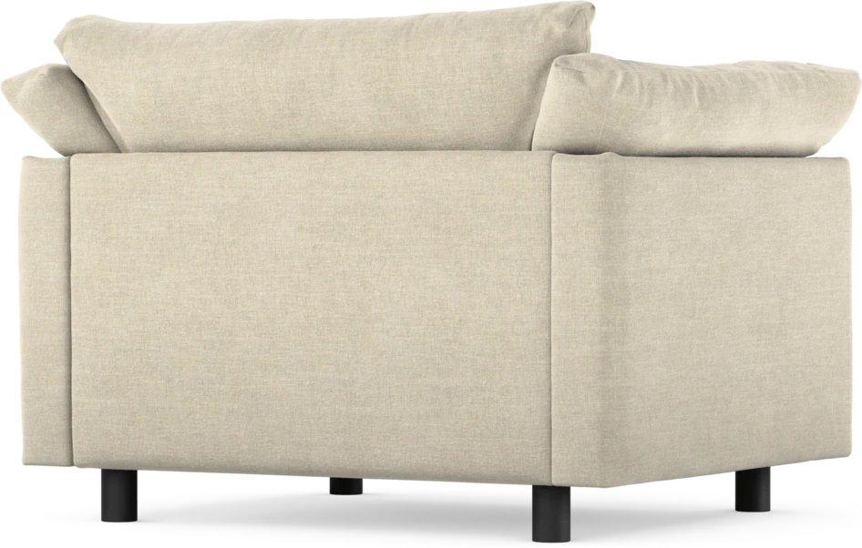 Cherrie - Fåtölj, fast klädsel - Beige