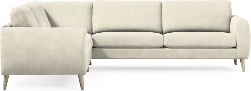 Bridge - Hörnsoffa, 2+3-sits - Vit