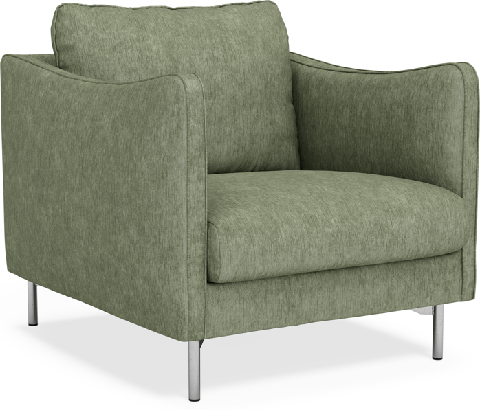 Madison Lux - Fåtölj, 70 cm - Grön