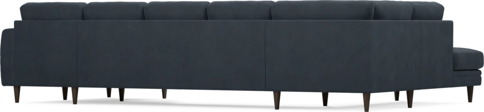 Eden - 3-sits soffa med divan vänster och schäslong höger - Blå