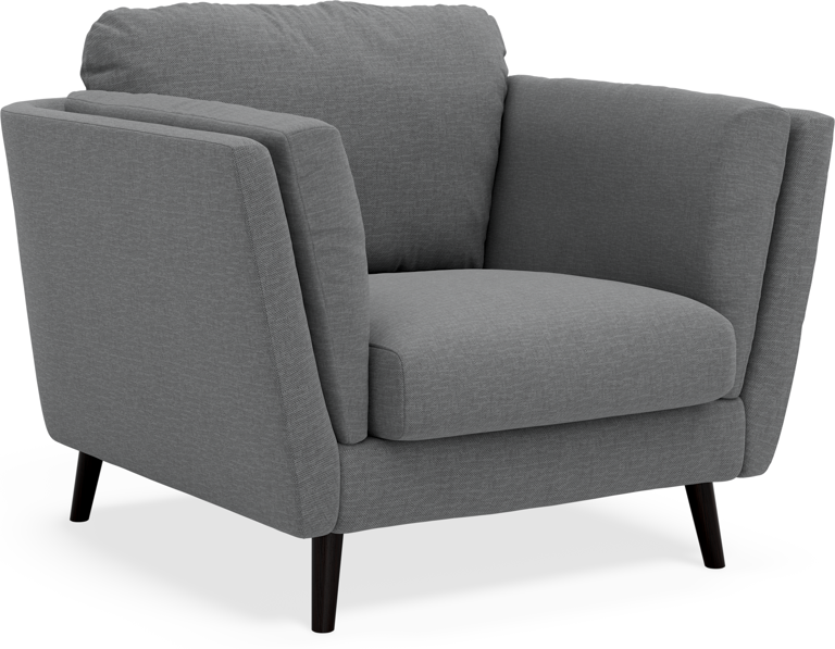 Madison Lux - Fåtölj, 70 cm - Grå