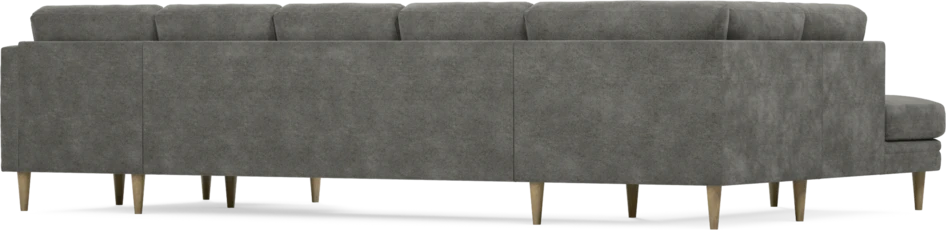 Eden - 3-sits soffa med divan vänster och schäslong höger - Grå