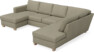 Friday - 3-sits soffa med schäslong vänster och divan höger - Beige