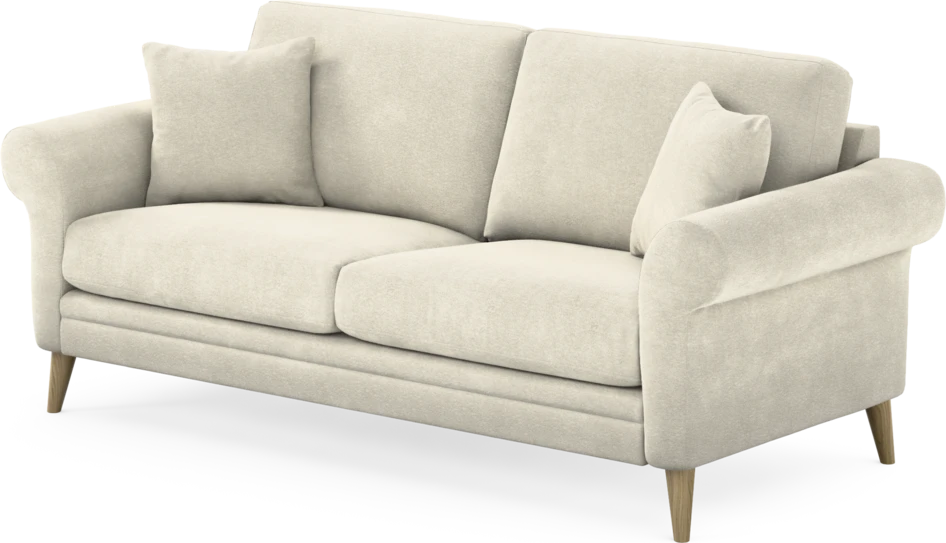 Eden - 2,5-sits soffa - Vit