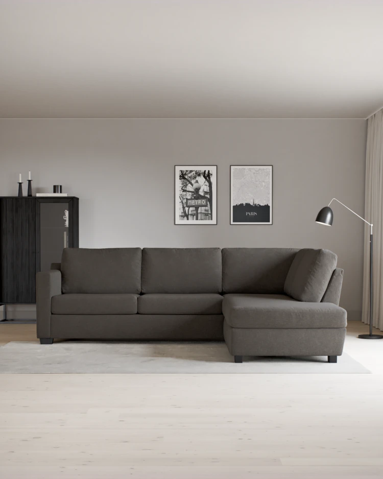 Friday - 2,5-sits soffa med divan höger - inspiration