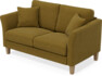 Eden - 2-sits soffa - Gul