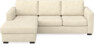Friday - 3-sits soffa med schäslong vänster - Beige