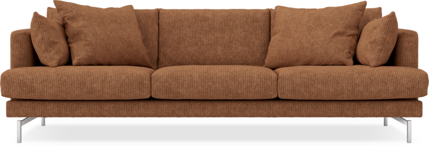 Harper - 4-sits soffa - Brun