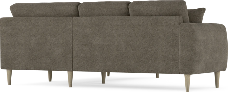 Eden - Hörnsoffa, 2+2-sits - Brun