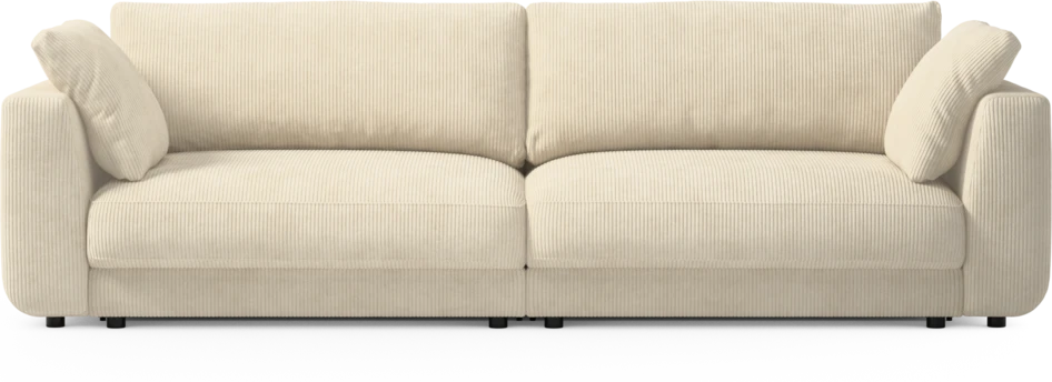Amie - Bäddsoffa 4-sits - Vit