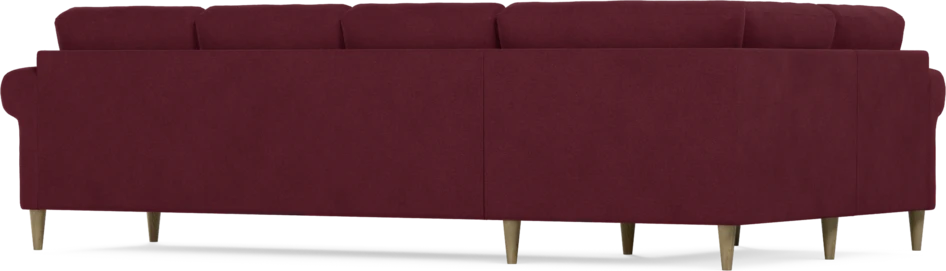 Eden - Hörnsoffa, 1+3-sits - Röd