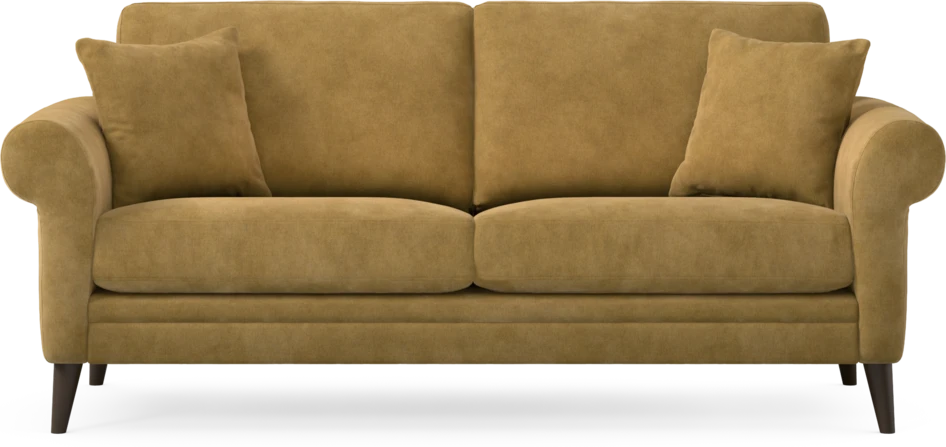Eden - 2,5-sits soffa - Gul