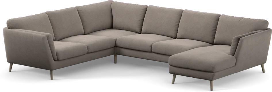 Madison Lux - Hörnsoffa med schäslong höger - Beige