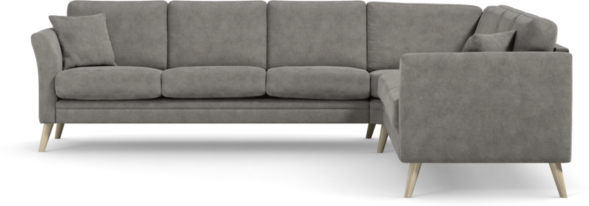 Eden - Hörnsoffa 3+3 - Grå