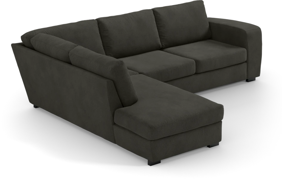 Friday - 2,5-sits soffa med divan vänster - Grå