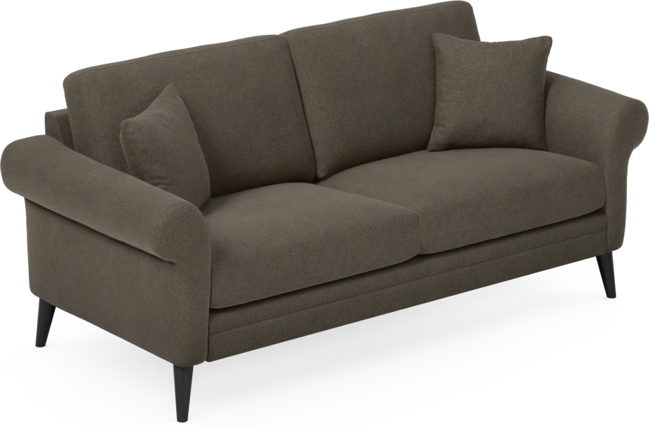 Eden - 2,5-sits soffa - Brun