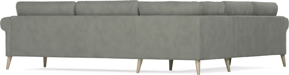 Bridge - Hörnsoffa, 2+3-sits - Grå