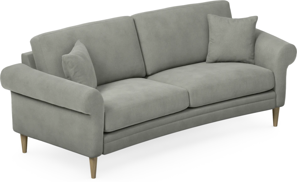 Eden - 2,5-sits soffa svängd - Grå