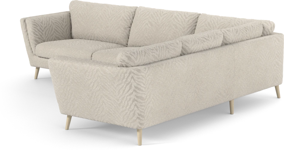 Madison Lux - Hörnsoffa 3+2-sits, hörn 1 - Vit
