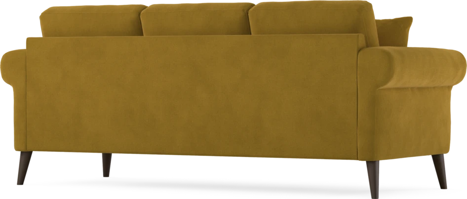 Eden - 3-sits soffa - Gul