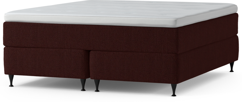 Delux Dream - Kontinentalsäng, dubbelsäng med bäddmadrass och sängben