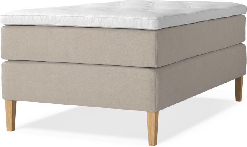 Delux Exclusive - Kontinentalsäng, enkelsäng 120 cm med bäddmadrass