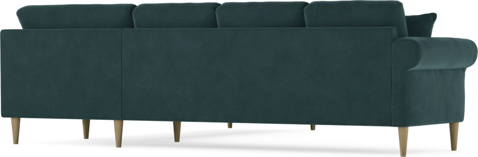 Eden - Hörnsoffa, 3+3-sits - Blå