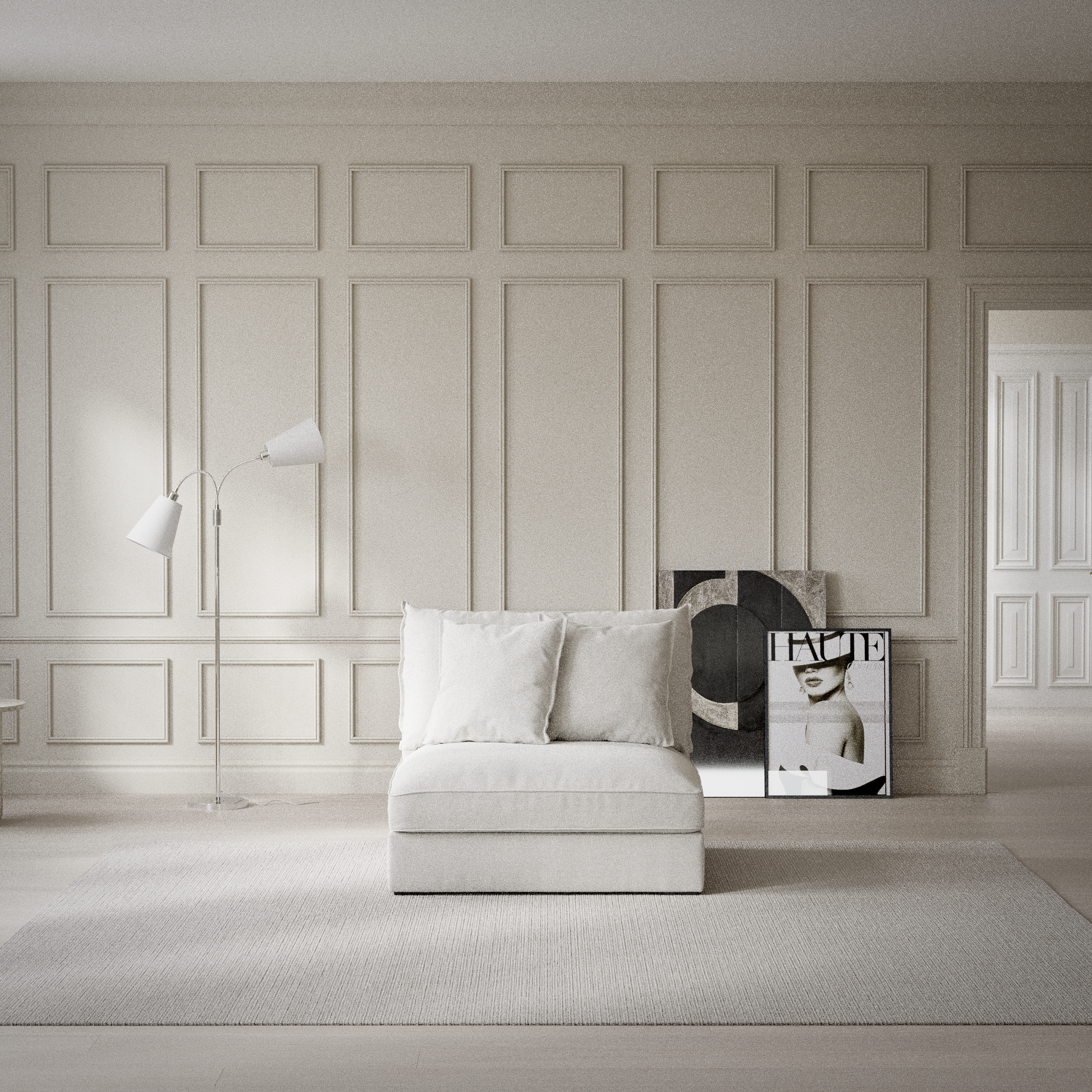 Rossi, 1,5-sits utan armstöd