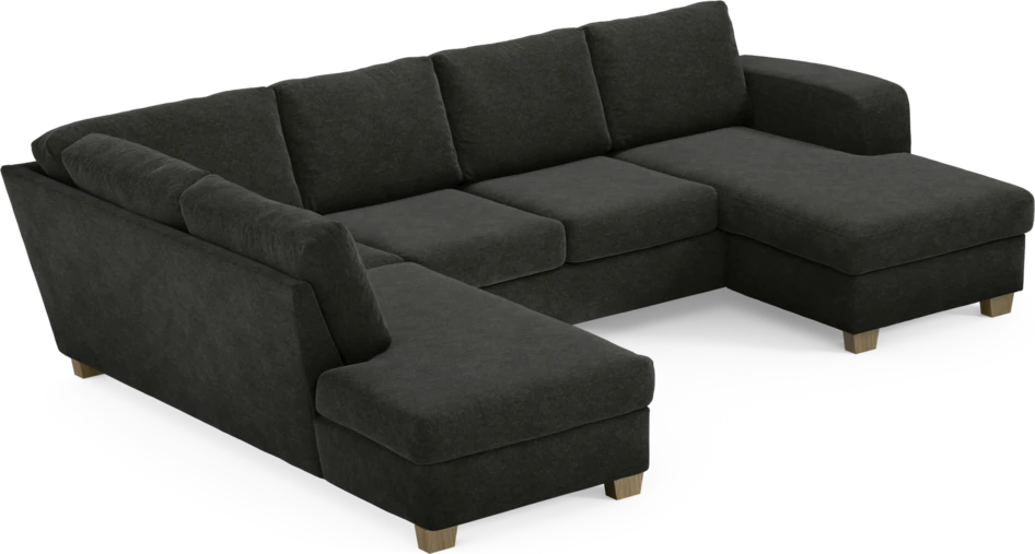 Friday - 3-sits soffa med divan vänster och schäslong höger - Grå