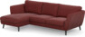 Madison Lux - 2-sits soffa med schäslong vänster - Rosa