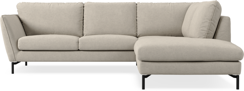 Madison - 2-sits soffa med divan höger - Beige