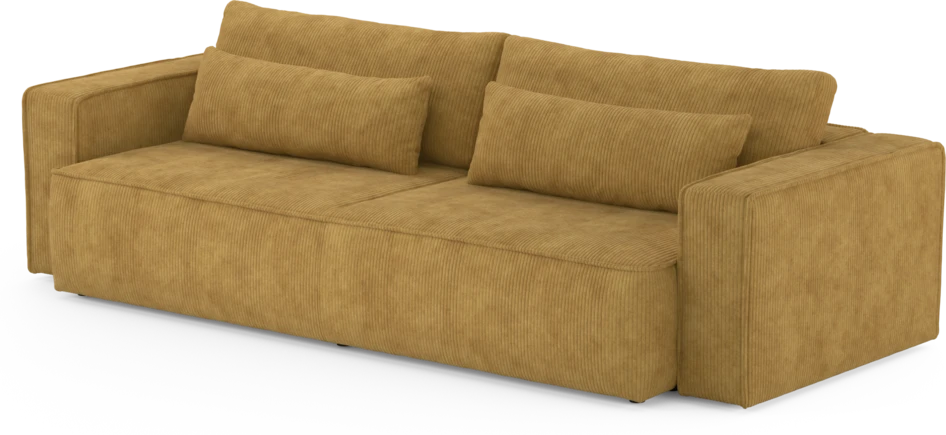 Ide - Bäddsoffa 4-sits - Gul