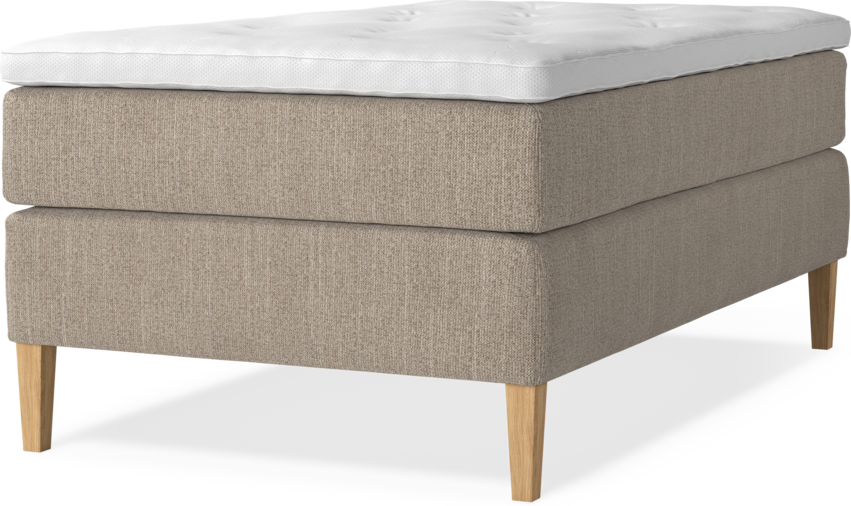 Delux Exclusive - Kontinentalsäng, enkelsäng 120 cm med bäddmadrass