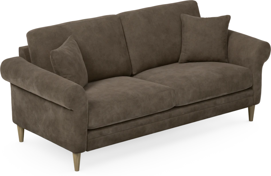 Eden - 2,5-sits soffa - Brun