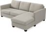 Nevada - 3-sits soffa med flyttbar schäslong - Beige