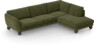 Madison Lux - 3-sits soffa med divan höger - Grön